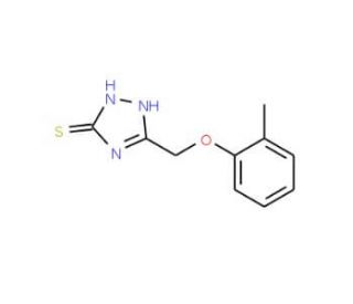 5-o-Tolyloxymethyl-4H-[1,2,4]triazole-3-thiol - chemical structure image