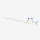 5-octyl-1,3,4-thiadiazol-2-amine - chemical structure image