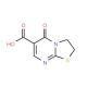 5-Oxo-2,3-dihydro-5H-pyrimido[2,1-b][1,3]thiazole-6-carboxylic acid (CAS 32084-55-2) - chemical structure image