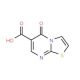 5-oxo-5H-[1,3]thiazolo[3,2-a]pyrimidine-6-carboxylic acid (CAS 51991-94-7) - chemical structure image