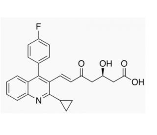5-Oxo Pitavastatin (CAS 222306-15-2) - chemical structure image