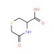 5-Oxothiomorpholine-3-carboxylic acid (CAS 14226-97-2) - chemical structure image