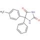 5-(p-Methylphenyl)-5-phenylhydantoin (CAS 51169-17-6) - chemical structure image