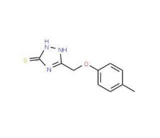 5-p-Tolyloxymethyl-4H-[1,2,4]triazole-3-thiol - chemical structure image
