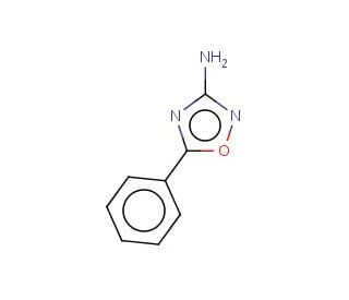 5-phenyl-1,2,4-oxadiazol-3-amine (CAS 7788-14-9) - chemical structure image