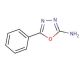 5-Phenyl-1,3,4-oxadiazol-2-amine (CAS 1612-76-6) - chemical structure image