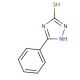 5-Phenyl-1H-1,2,4-triazole-3-thiol (CAS 3414-94-6) - chemical structure image