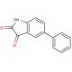 5-phenyl-1H-indole-2,3-dione - chemical structure image