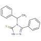 5-phenyl-4-(1-phenylethyl)-4H-1,2,4-triazole-3-thiol - chemical structure image