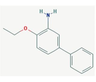 5-Phenyl-o-phenetidine (CAS 856343-44-7) - chemical structure image