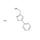 (5-Phenylisoxazol-3-yl)methylamine Hydrochloride (CAS 1187928-65-9) - chemical structure image