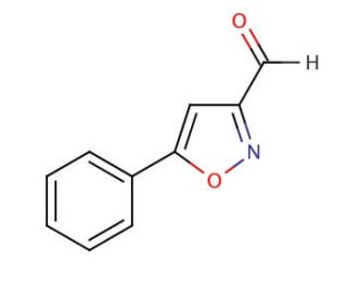5-Phenylisoxazole-3-carboxaldehyde (CAS 59985-82-9) - chemical structure image