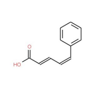 5-Phenylpenta-2,4-dienoic acid (CAS 1552-94-9) - chemical structure image