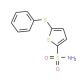 5-(Phenylthio)thiophene-2-sulphonamide (CAS 63031-79-8) - chemical structure image