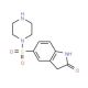 5-(piperazin-1-ylsulfonyl)-1,3-dihydro-2H-indol-2-one - chemical structure image