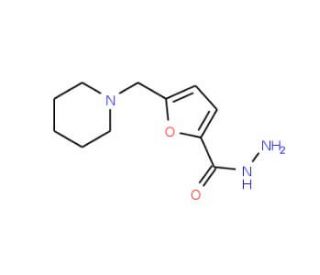 5-(Piperidin-1-ylmethyl)-2-furohydrazide - chemical structure image