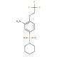 5-(Piperidine-1-sulfonyl)-2-(2,2,2-trifluoro-ethoxy)-phenylamine - chemical structure image