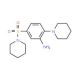 5-(Piperidine-1-sulfonyl)-2-piperidin-1-yl-phenylamine (CAS 59504-48-2) - chemical structure image