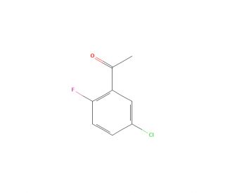 5&prime;-Chloro-2&prime;-fluoroacetophenone (CAS 541508-27-4) - chemical structure image
