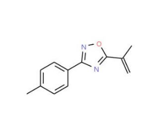 5-(Prop-1-en-2-yl)-3-p-tolyl-1,2,4-oxadiazole (CAS 1033201-98-7) - chemical structure image
