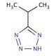 5-(propan-2-yl)-1H-1,2,3,4-tetrazole (CAS 6280-28-0) - chemical structure image