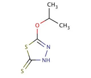 5-(propan-2-yloxy)-1,3,4-thiadiazole-2-thiol - chemical structure image
