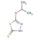 5-(propan-2-yloxy)-1,3,4-thiadiazole-2-thiol - chemical structure image