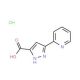 5-Pyridin-2-yl-2H-pyrazole-3-carboxylic acid hydrochloride - chemical structure image