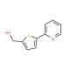 [5-(Pyridin-2-yl)thien-2-yl]methanol (CAS 197899-76-6) - chemical structure image