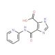 5-(Pyridin-2-ylcarbamoyl)-3H-imidazole-4-carboxylic acid (CAS 436088-75-4) - chemical structure image