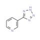 5-(Pyridin-3-yl)-1H-tetrazole (CAS 3250-74-6) - chemical structure image