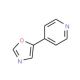 5-(Pyridin-4-yl)-1,3-oxazole (CAS 70380-75-5) - chemical structure image