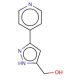 (5-Pyridin-4-yl-2H-pyrazol-3-yl)-methanol - chemical structure image