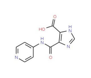 5-(Pyridin-4-ylcarbamoyl)-3H-imidazole-4-carboxylic acid - chemical structure image