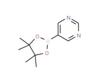 5-Pyrimidineboronic acid pinacol ester (CAS 321724-19-0) - chemical structure image