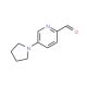 5-(Pyrrolidin-1-yl)picolinaldehyde (CAS 892501-98-3) - chemical structure image