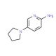 5-pyrrolidin-1-ylpyridin-2-amine - chemical structure image