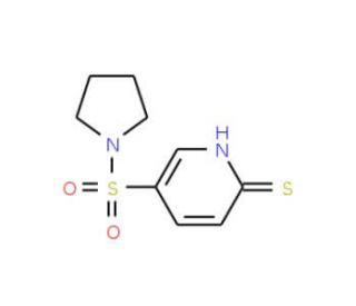 5-(pyrrolidin-1-ylsulfonyl)pyridine-2-thiol - chemical structure image