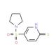 5-(pyrrolidin-1-ylsulfonyl)pyridine-2-thiol - chemical structure image