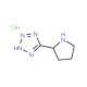 5-(pyrrolidin-2-yl)-1H-1,2,3,4-tetrazole hydrochloride - chemical structure image
