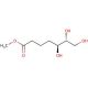 5(S),6(R)-7-trihydroxymethyl Heptanoate (CAS 78606-80-1) - chemical structure image