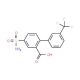 5-sulfamoyl-2-[3-(trifluoromethyl)phenyl]benzoic acid - chemical structure image
