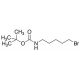 5-(t-Boc-amino)-1-pentyl Bromide (CAS 83948-54-3) - chemical structure image