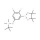 5-(t-Butyldimethylsiloxy)-2,3-difluorophenylboronic acid, pinacol ester (CAS 1150271-62-7) - chemical structure image