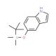 5-TBDMSO-1H-indole (CAS 106792-38-5) - chemical structure image