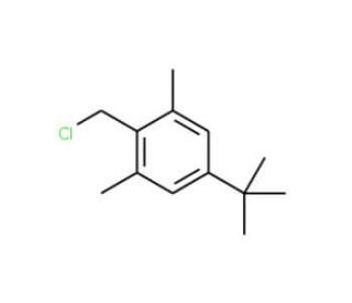 5-tert-Butyl-2-chloromethyl-1,3-dimethyl-benzene (CAS 19387-83-8) - chemical structure image