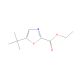 5-tert-Butyl-2-oxazolecarboxylic Acid Ethyl Ester (CAS 33123-71-6) - chemical structure image