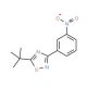 5-tert-Butyl-3-(3-nitrophenyl)-1,2,4-oxadiazole (CAS 1004398-30-4) - chemical structure image
