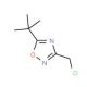 5-tert-Butyl-3-(chloromethyl)-1,2,4-oxadiazole (CAS 175205-41-1) - chemical structure image