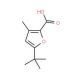 5-tert-Butyl-3-methyl-furan-2-carboxylic acid (CAS 436088-94-7) - chemical structure image